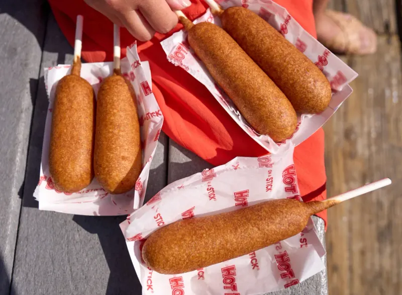 Corn Dog John's Famous Hot Dogs