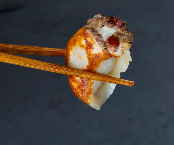 Bacon Cheeseburger Dumplings Brooklyn Dumpling Shop