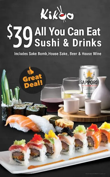 menu of Kikoo Sushi