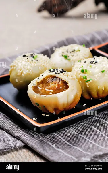 Pan-Fried Pork Buns (sheng jian bao) Shanghai Heping