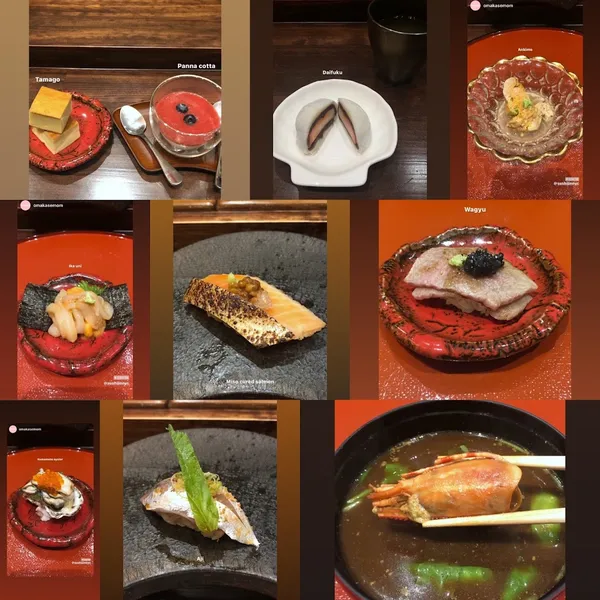 menu of Sushi jin