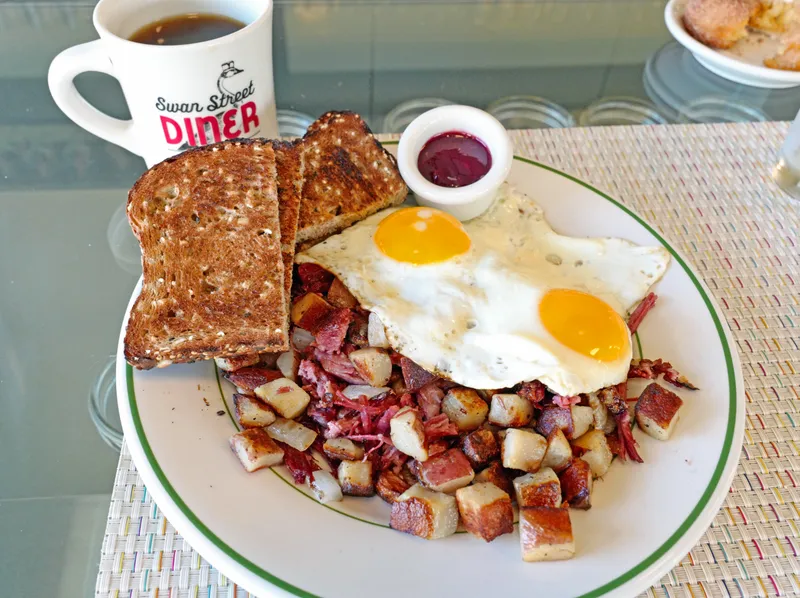 Corned Beef Hash Swan Street Diner