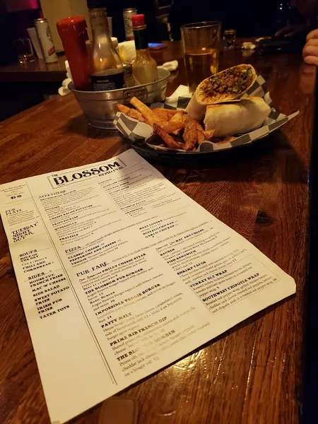 menu of The Blossom Road Pub