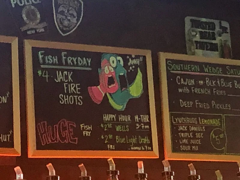 menu of Toasted Bear Tavern