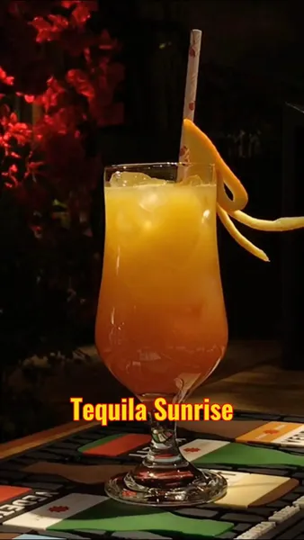 Tequila Sunrise Kabu Bar Lounge