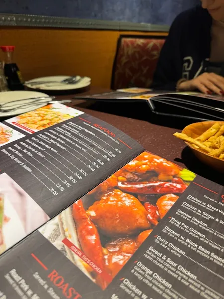 menu of Chopstix