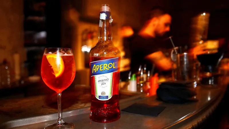 Aperol Spritz Queens Beer Factory