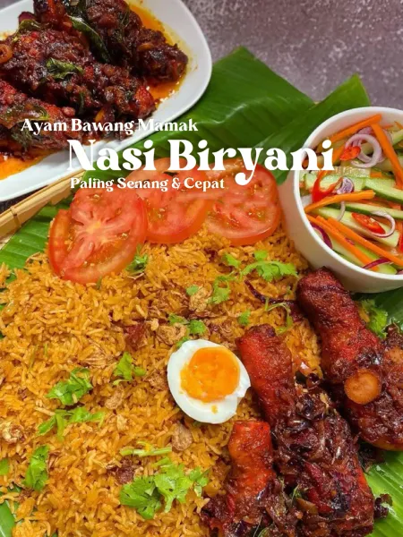 Nasi Biryani Ayam Taj Restaurant