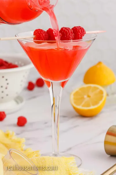 Raspberry Lemonade Martini Temple Bar & Grille