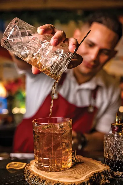 Toasted Old Fashioned Toasted Bear Tavern