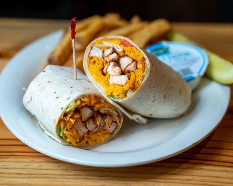 Buffalo Chicken Wrap Turcott's Taproom