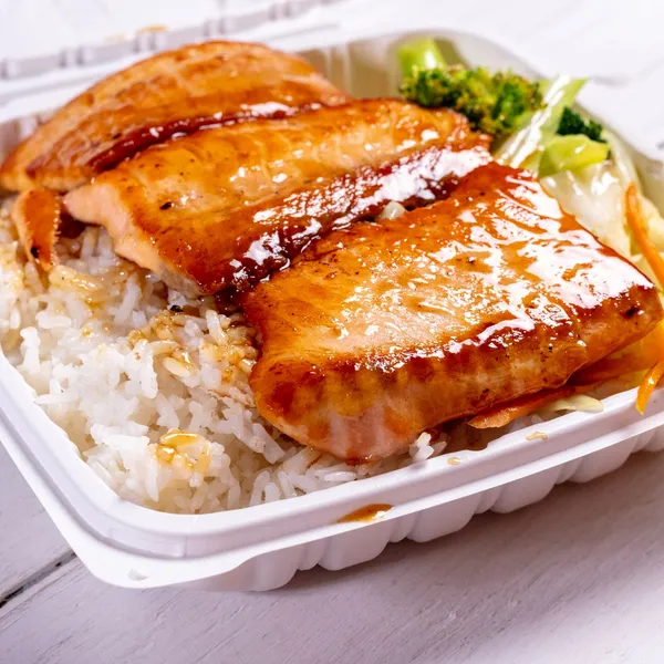 Salmon Teriyaki Fansway Teriyaki Kitchen