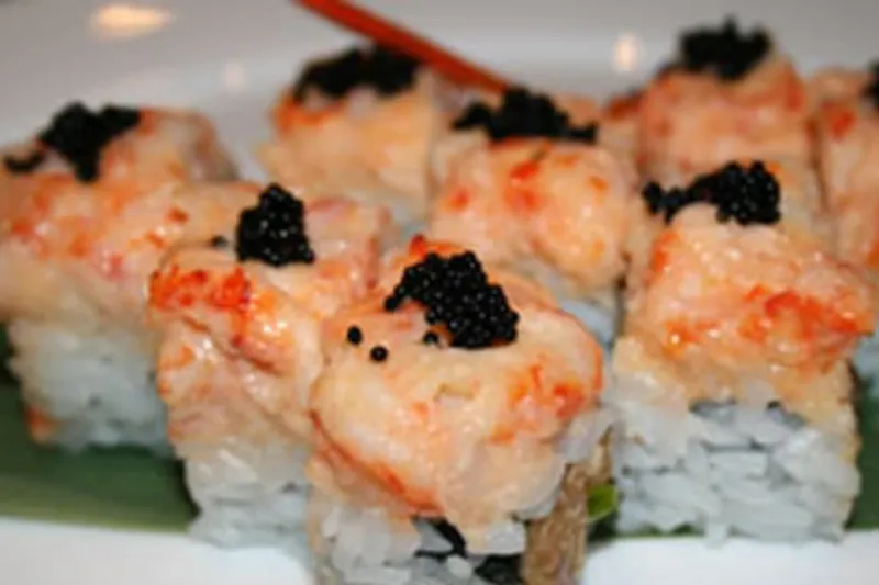 Crispy Salmon Roll Shogun Hibachi