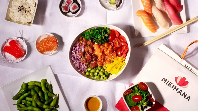 Premium Flavored Poke Bowl Mikihana Sushi & Poke