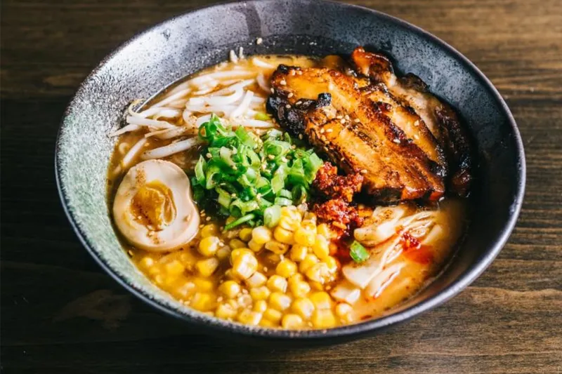 Miso Ramen Sake Kawa