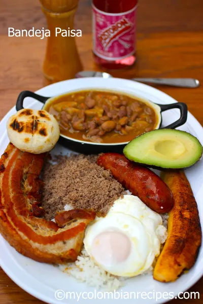 Bandeja Paisa Platter Gusto Latino