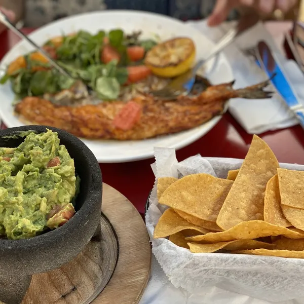 Chips and Guacamole Blue Agave Pulquería NYC | Mexican Restaurant & Agave Bar