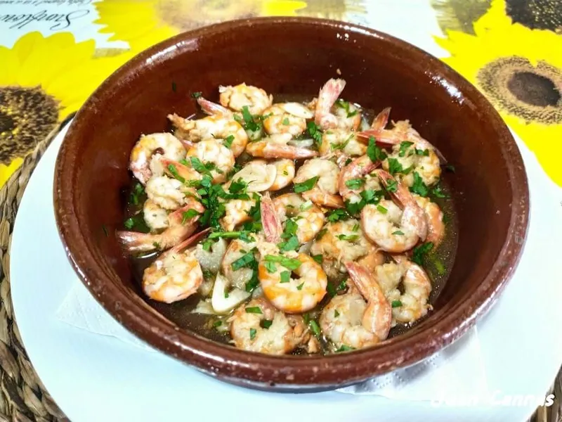 Gambas al ajillo Oliva Tapas Españolas