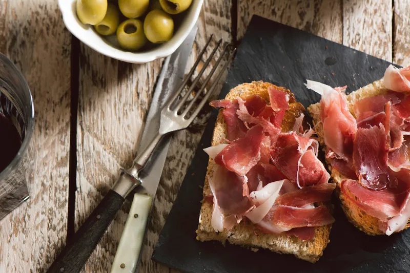 Jamón Oliva Tapas Españolas