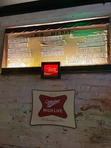 menu of Do or Dive Bar