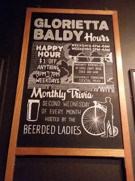 menu of Glorietta Baldy