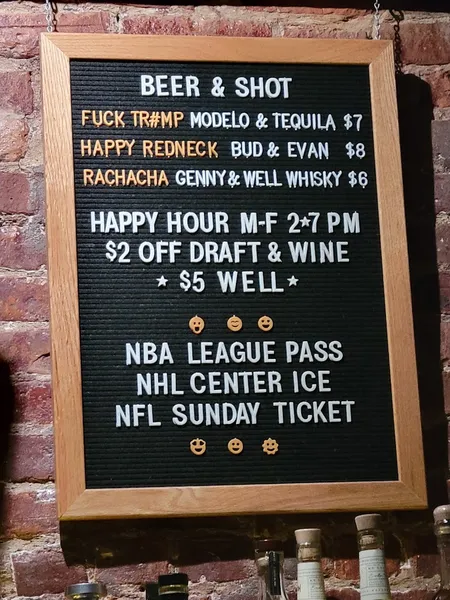 menu of Fulton Ale House