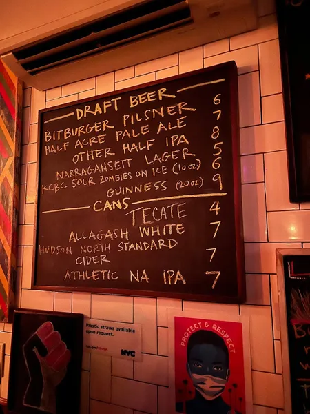 menu of Barb’s