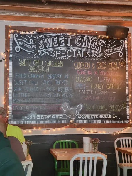 menu 1 of Sweet Chick