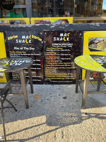 menu 1 of Mac Shack NY