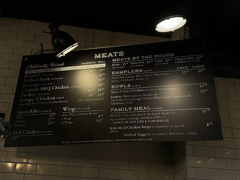 menu 0 of Mighty Quinn's Barbeque