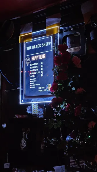 menu of The Black Sheep