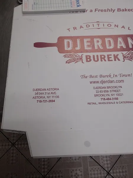 menu 2 of Djerdan Burek Astoria