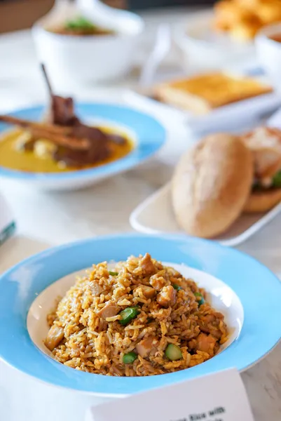 Braised Abalone Rice With Diced Chicken And Kale Wah Sing