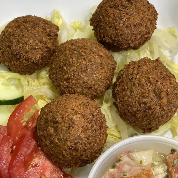 Falafel Plate Hertel Bakery & cafe