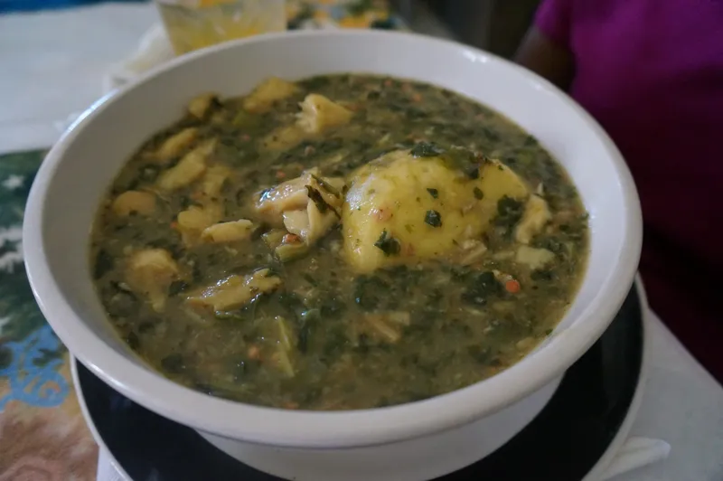 Callaloo Soup West Cuisine