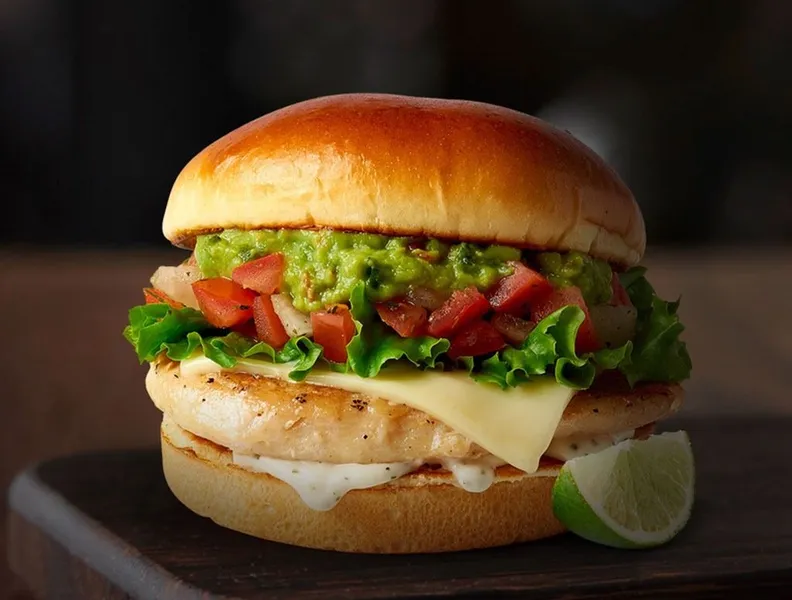 Pico Guacamole with Artisan Grilled Chicken McDonald's