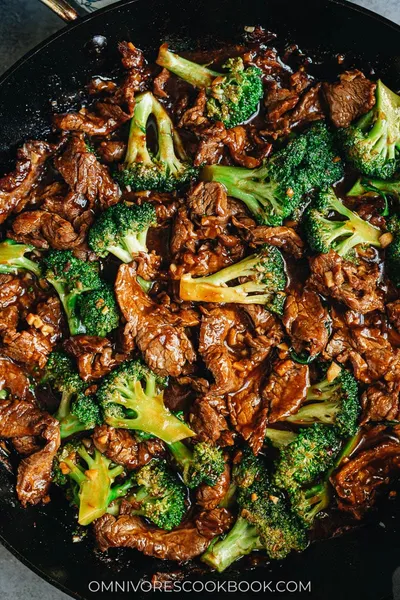 Beef with Broccoli Lin's Garden