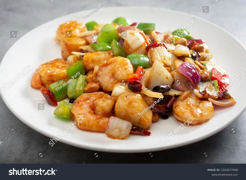 Kung Pao Shrimp China Cafe