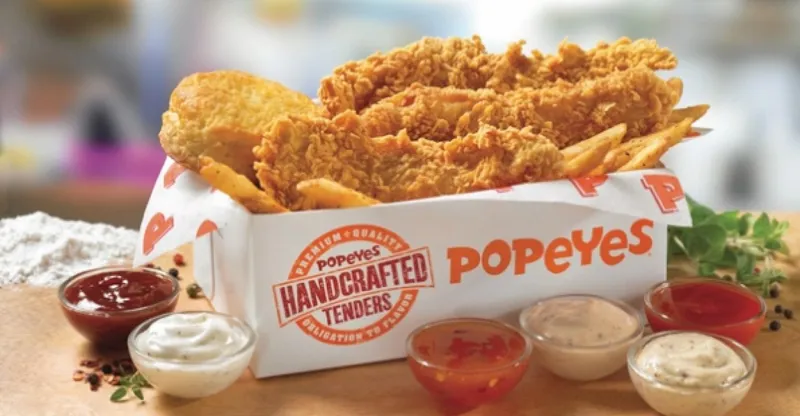 Handcrafted Tenders Popeyes Louisiana Kitchen