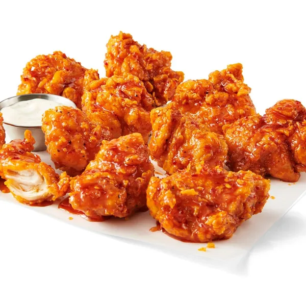 Honey BBQ Boneless Wings Atomic Wings