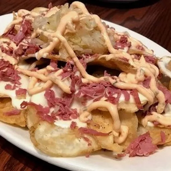 Pulled Pork Nachos Recovery Sports Grill