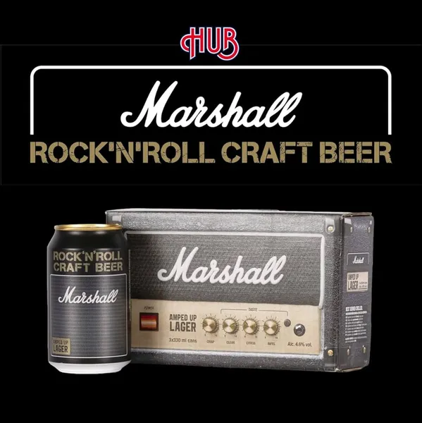 Amped Up Lager Marshall Stack