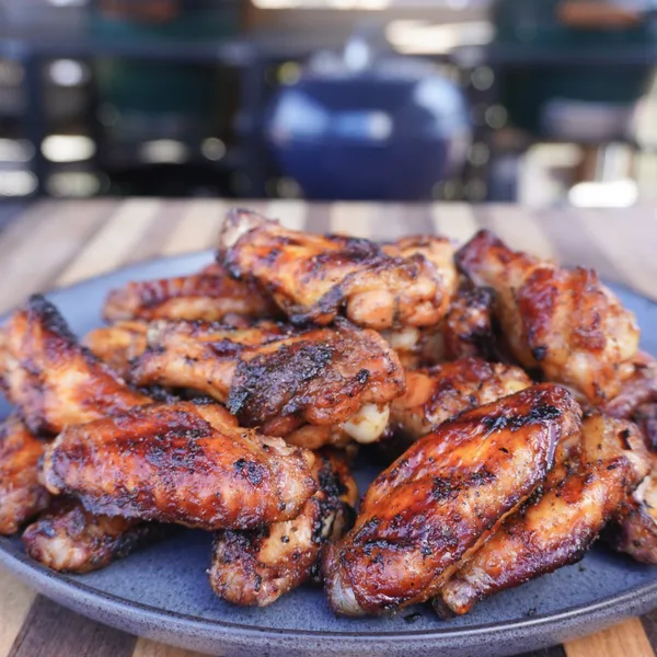 Maple Bourbon Chicken Wings Utica BBQ