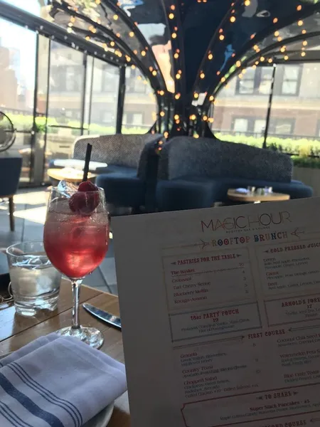 menu of Magic Hour Rooftop Bar & Lounge