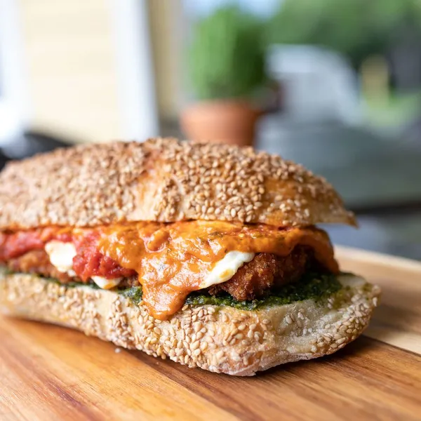 Vegan Chicken Cutlet Sandwich Vodega Deli & Grocery