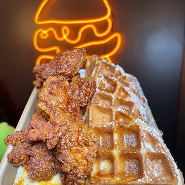 Chicken n' Waffles Chick N' Burger