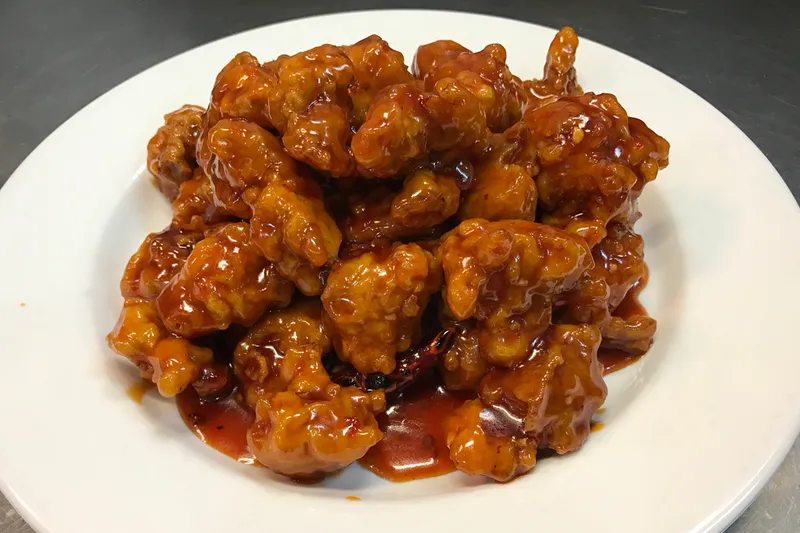 General Tso's Chicken Happy Garden