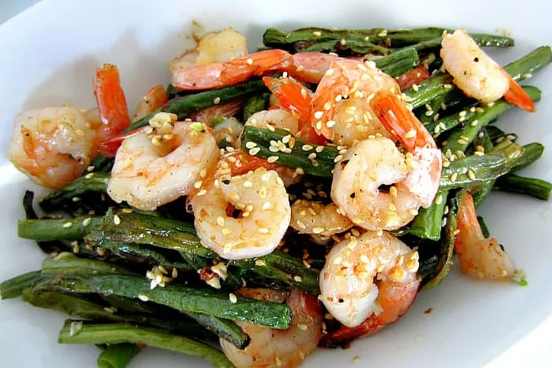 Shrimp with Garlic Sauce New Fun Sing