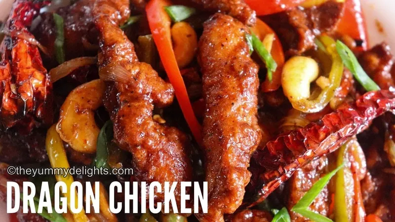 Crispy Spicy Chicken Golden Dragon