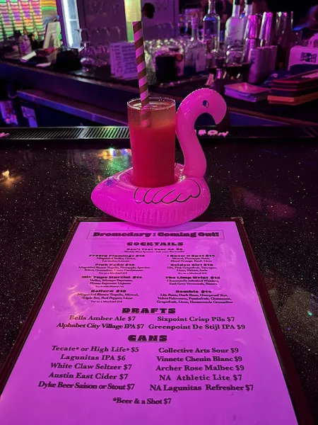 menu of Dromedary Urban Tiki Bar